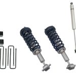 2 Inch Lift Kit Front Struts w/ Rear Blocks and Shocks 14-24 Ford F-150 Freedom Off-Road
