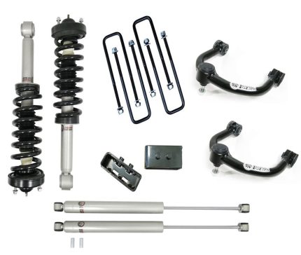 3 Inch Lift Kit Front Struts w/ Rear Blocks, Shocks, and Control Arms Freedom Off-Road