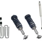 رفع أمامي مساعدات أمامية (Struts) بحجم 3 بوصات مع كتل خلفية بحجم 2 بوصات مساعدات (Shocks) (للشاسيه AWD فقط) 2014-2020 Ford F-150 Freedom Off-Road