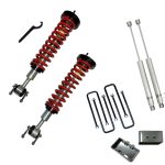 1-4 Inch Adjustable Coilovers/3 Inch Rear Blocks w/ U Bolts and Shocks Freedom Off-Road