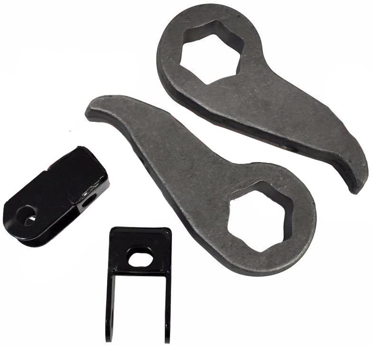 FO-G104F-FO-G407-GHNX 1 Inch-3 Inch Leveling Kit Torsion Keys w/ Shock Extenders 11-19 Silverado/Sierra 2500 HD/3500 HD Freedom Off-Road - Image 1