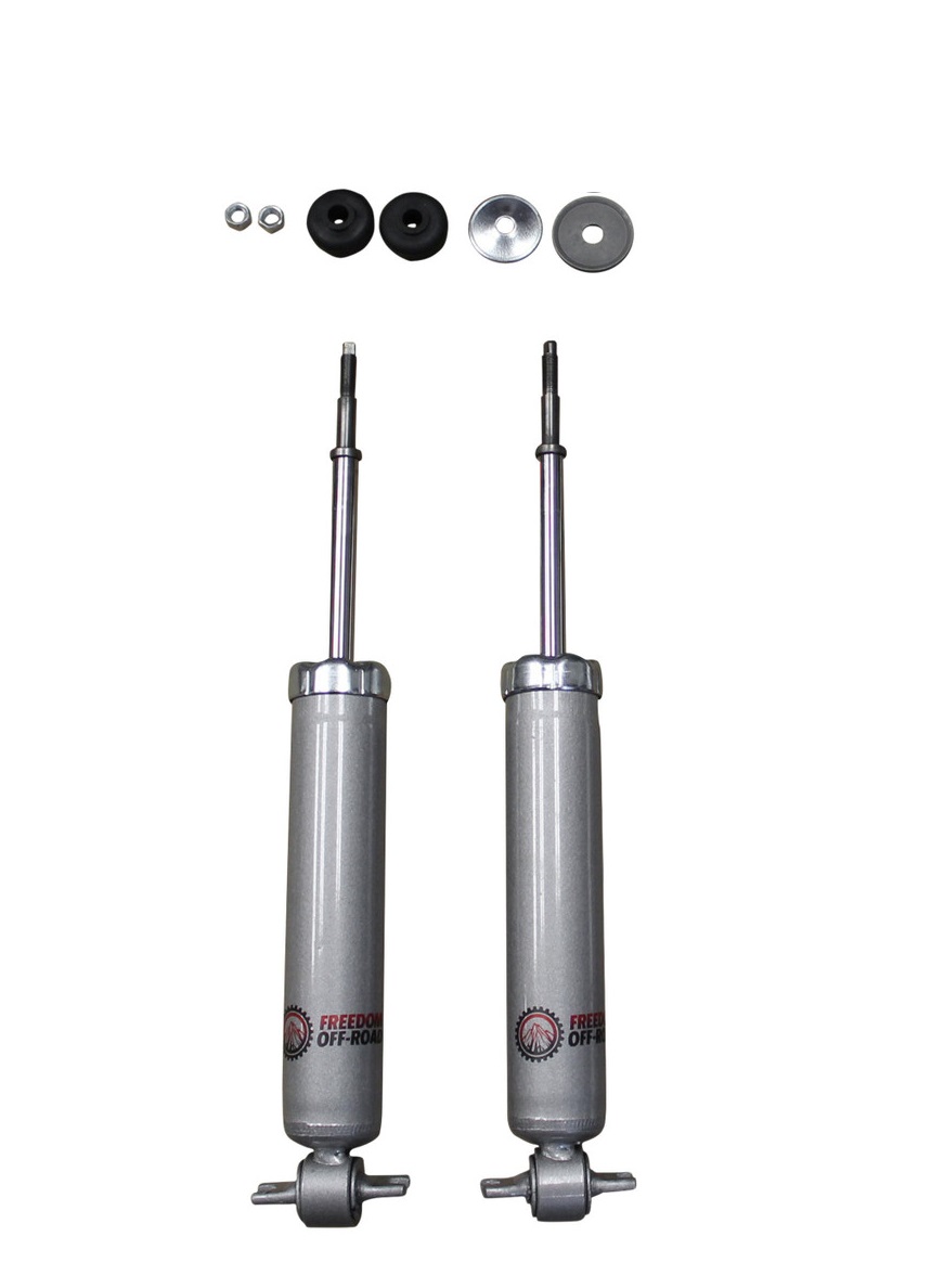FO-G301F-RWD-GHNX 0-3 Inch Lift Extended Nitro Front Shocks 99-06 Chevrolet Silverado/GMC Sierra 1500 Freedom Off-Road - Image 1