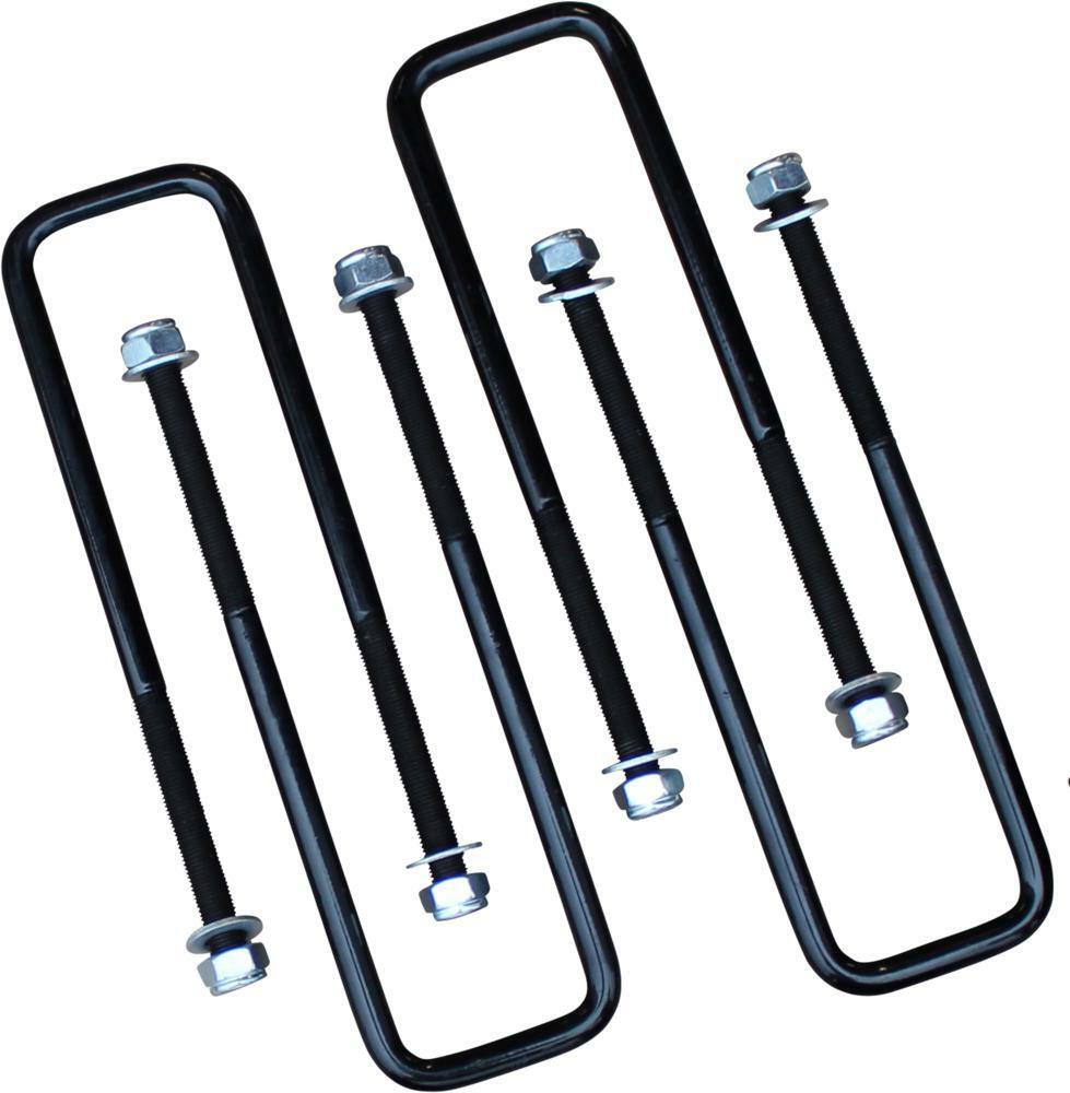 FO-G408-GHNX 4 pcs Square U Bolts for 3 Inch Wide Leaf Springs 12 Inch Long 11-20 Silverao/Sierra 2500/3500 Freedom Off-Road - Image 1