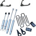 1-3 Inch Leveling Lift Kit w/ Shocks and Control Arms Freedom Off-Road