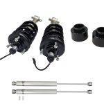 2.5 Inch Lift Mag Ride Delete Loaded Struts with Rear 2 Inch Spring Spacers and Shocks Freedom Off-Road