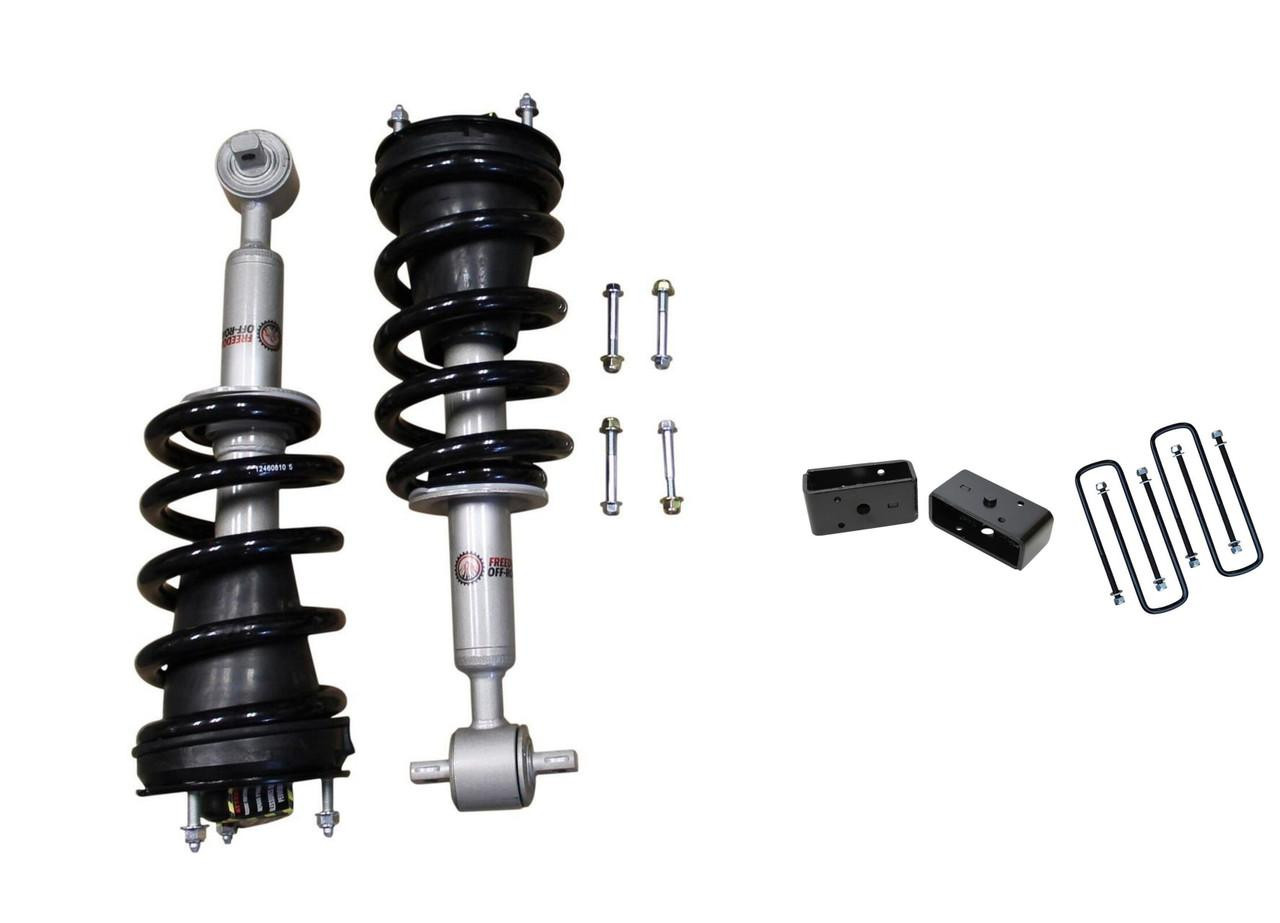 FO-G807-2-KIT-GHNX 2 Inch Front Lift Struts w/ 2 Inch Rear Blocks Freedom Off-Road - Image 1