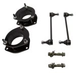 Front 2.5 Inch Lift Kit w/ End Links and Camber Kit Freedom Off-Road