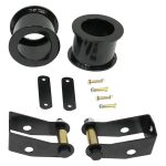 3 Inch Front Coil Spring Spacers with Shock Extenders and Brake Line Brackets 07-18 Wrangler JK Freedom Off-Road