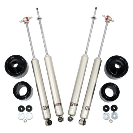2.5 Inch Front / 2.5 Inch Rear Lift Spacers w/ Shocks 07-18 Wrangler JK Freedom Off-Road