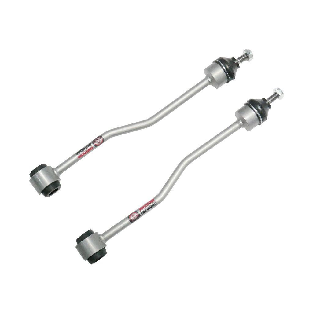 FO-J40220F-ZN-GHNX Front Extended Zinc-Nickel Sway Bar End Links for 2-3.5 Inch Lift 97-06 Jeep Wrangler Freedom Off-Road - الصورة 1