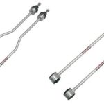 Front and Rear Extended Zinc-Nickel Sway Bar End Links for 3.5-6 Inch Lift 97-06 Jeep Wrangler Freedom Off-Road