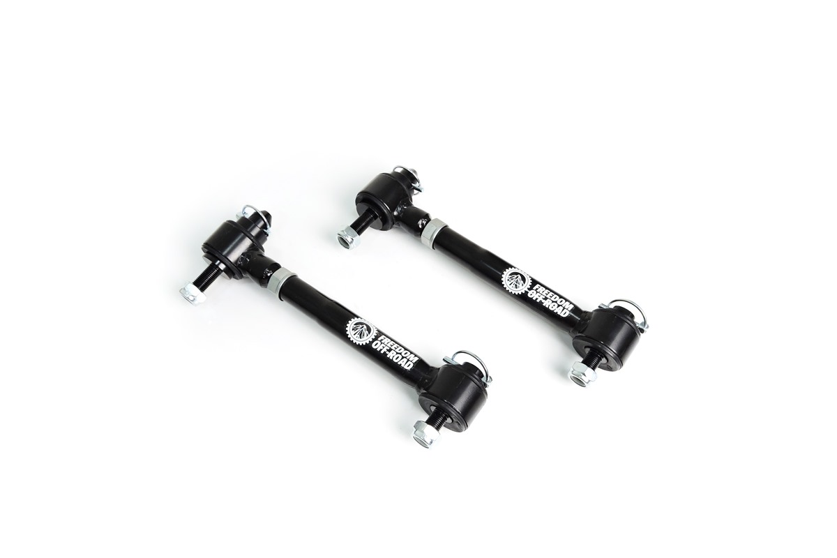 FO-J403F-ADJ-GHNX Adjustable Front End link Disconnect for 2.5-6 Inch Lift 07-18 Wrangler JK Freedom Off-Road - الصورة 1