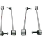 Front and Rear Extended Zinc-Nickel Sway Bar End links for 3.5-6 Inch Lift for 20-Present Jeep Gladiator JT Freedom Off-Road