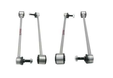 Front and Rear Extended Zinc-Nickel Sway Bar End links for 3.5-6 Inch Lift for 20-Present Jeep Gladiator JT Freedom Off-Road