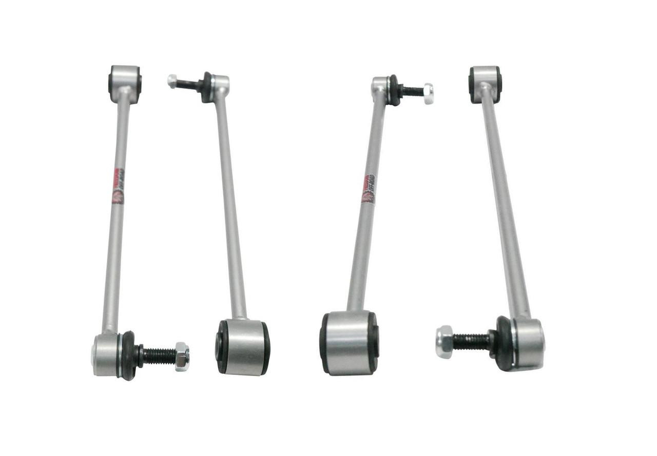 FO-J40435F-ZNFO-J40435R-ZN-GHNX Front and Rear Extended Zinc-Nickel Sway Bar End Links for 3.5-6 Inch Lift 07-18 Jeep Wrangler JK Freedom Off-Road - Image 1
