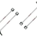 Front and Rear Extended Zinc-Nickel Sway Bar End Links for 3.5-6 Inch Lift 07-18 Jeep Wrangler JK Freedom Off-Road