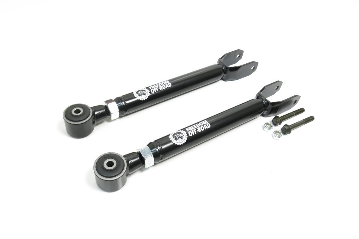 FO-J703FU-ADJ-GHNX Adjustable Front Upper Control Arms 0-6.5 Inch Lift 07-18 Wrangler JK Freedom Off-Road - Image 1