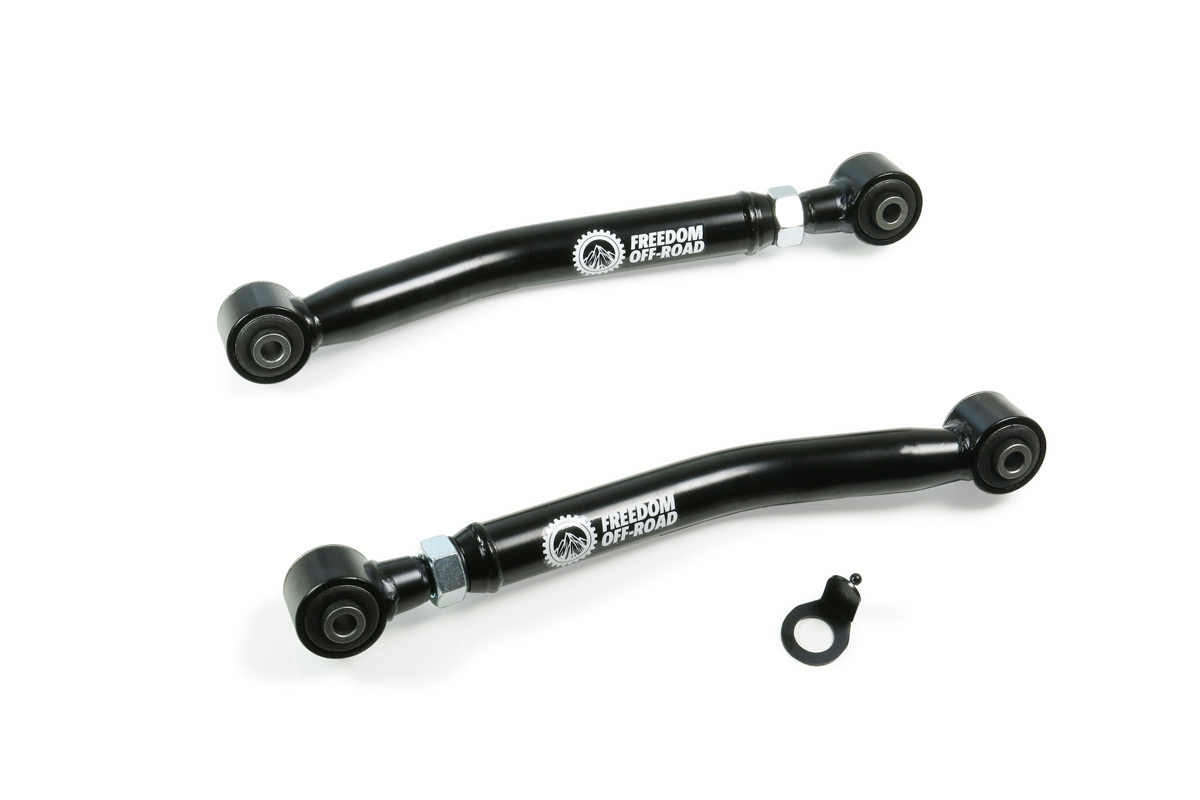 FO-J703RU-ADJ-GHNX Adjustable Rear Upper Control Arms For 0-4.5 Inch Lift 07-18 Wrangler JK Freedom Off-Road - الصورة 1
