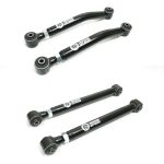 Adjustable Rear Upper + Lower Control Arms for 0-4.5 Inch Lift 07-18 Wrangler JK Freedom Off-Road