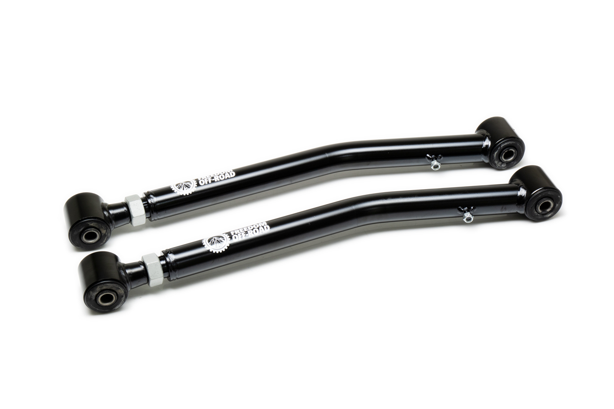 FO-J704FL-ADJ_0-GHNX Adjustable Front Lower Control Arms for 0-4in Lift 18-24 Wrangler JL 20-24 Gladiator Freedom Off-Road - الصورة 1
