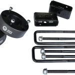 3 Inch Front Strut Spacers 2 Inch Rear Lift Blocks w/U Bolts 05-23 Titan Freedom Off-Road