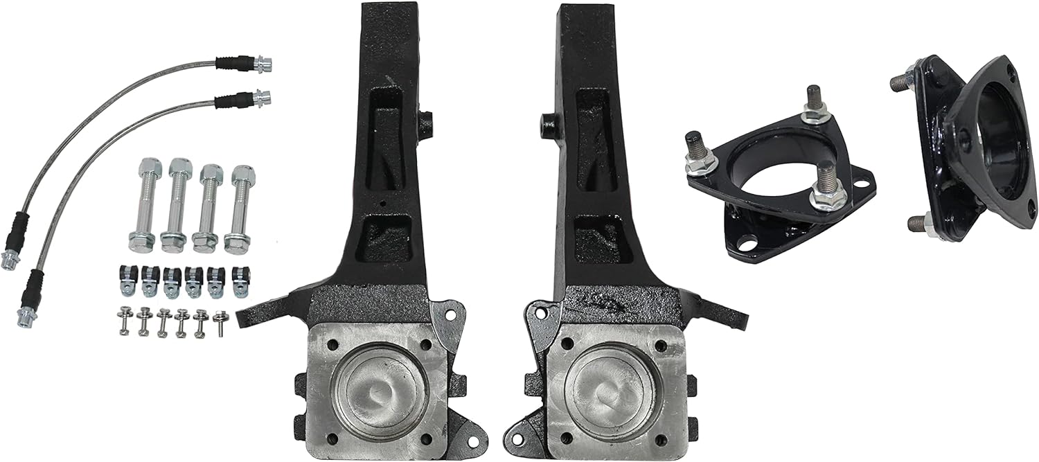 FO-T701F40FO-T302F30-GHNX 7 Inch Front Lift Kit w/Extended Brake Lines 05-23 Tacoma RWD Freedom Off-Road - الصورة 1