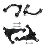 Front Upper and Lower Control Arms for 2-4 Inch Lift KDSS 10-23 GX460 10-24 4Runner Freedom Off-Road