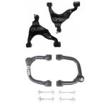 Front Upper and Lower Control Arms w/ Cam Bolts For 2-4 Inch 1995-2004 Toyota Tacoma Lift Freedom Off-Road