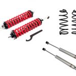1-4 Inch Adjustable Coilovers 2 Inch Rear Lift Springs and Rear Shocks 96-02 4Runner Freedom Off-Road