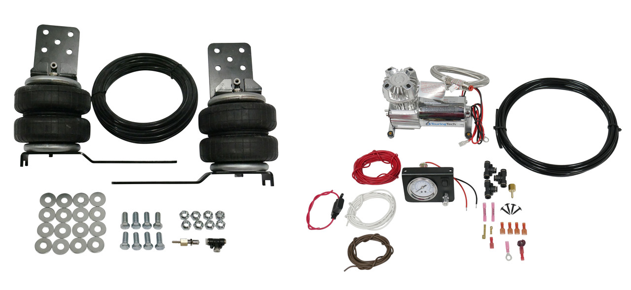FO-U1102-KIT_0-GHNX Rear Air Bag Leaf Spring Tow Assist Kit w/ Controller Kit FO-U1102-KIT Freedom Off-Road - Image 1