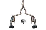 2015-2025 Ford S550,S650 Mustang GT, 5.0L Catback T304 Stainless Steel 3.5 Inch Outlet Tips Valvetronic Designs