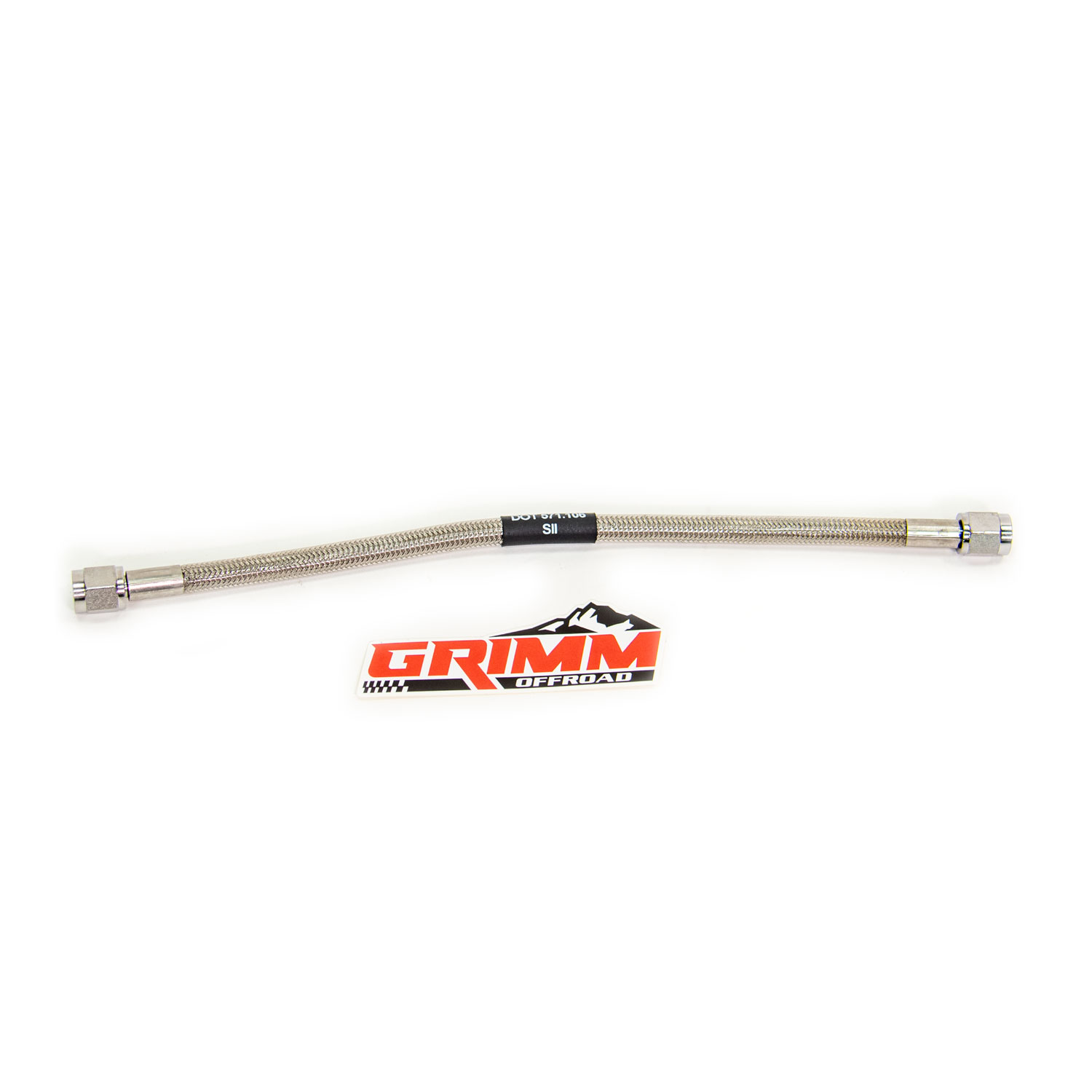 GOR10054-JZBB Air Hose Reinforced JIC-4 12 Inch Grimm Offroad - الصورة 1