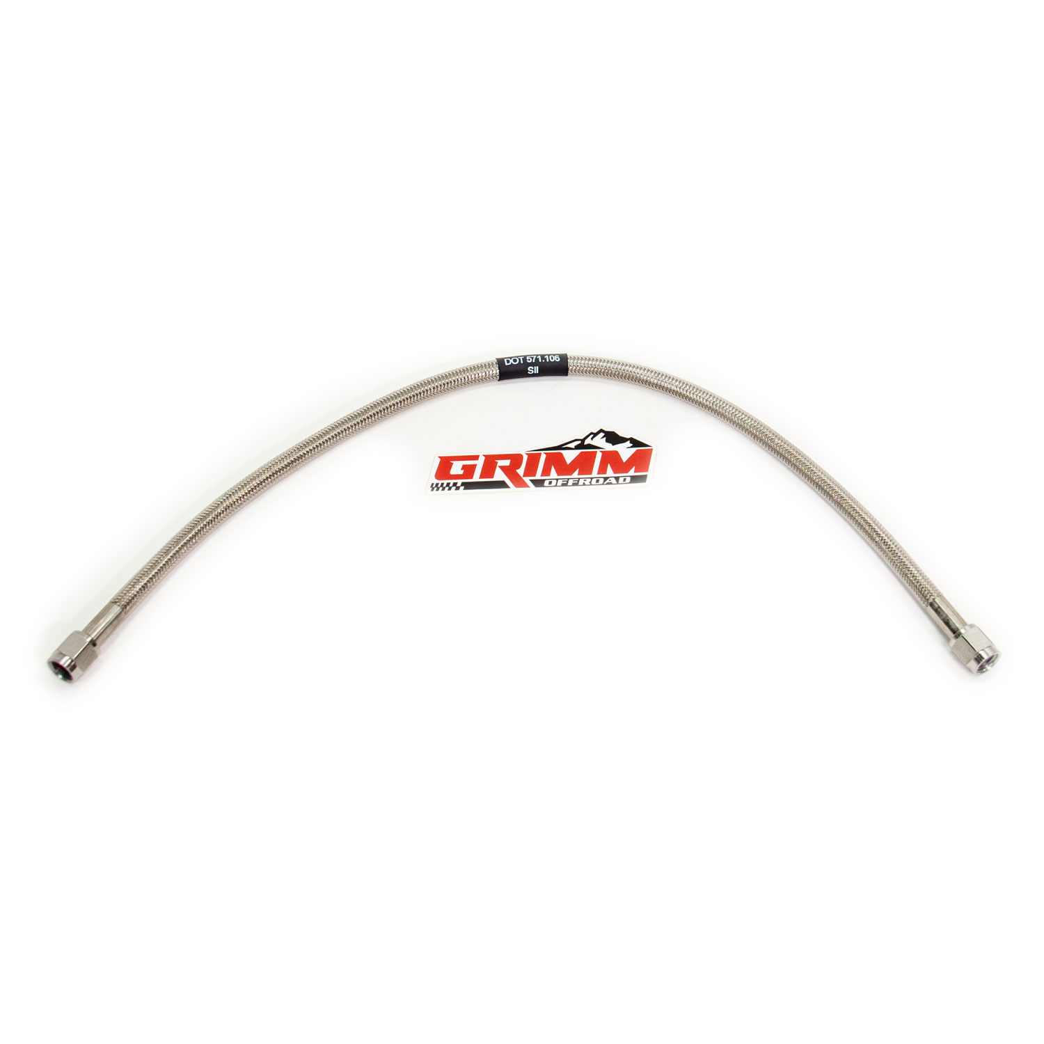 GOR10055-JZBB Air Hose Reinforced JIC-4 20 Inch Grimm Offroad - الصورة 1