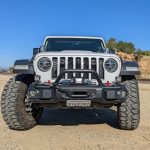 ⁦Jeep JL/JT Front Steel Bumper Mid Hoop Grimm Offroad⁩ - الصورة ⁦3⁩