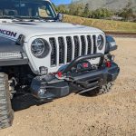⁦Jeep JL/JT Front Steel Bumper Mid Hoop Grimm Offroad⁩ - الصورة ⁦4⁩