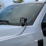 ⁦17-21 Ford F-250/F-550 Super Duty Hood Hinge Light Bracket Grimm Offroad⁩ - الصورة ⁦2⁩