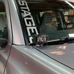 ⁦16-22 Toyota Tacoma Hood Hinge Light Bracket Kit Grimm Offroad⁩ - الصورة ⁦2⁩