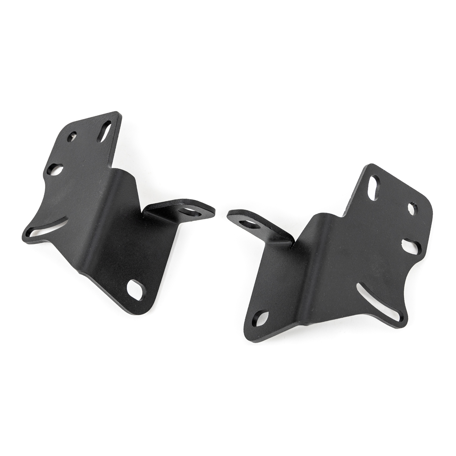 GOR10408-JZBB Bronco Steel Front Bumper 40In Center Light Mounting Bracket Kit Grimm Offroad - Image 1