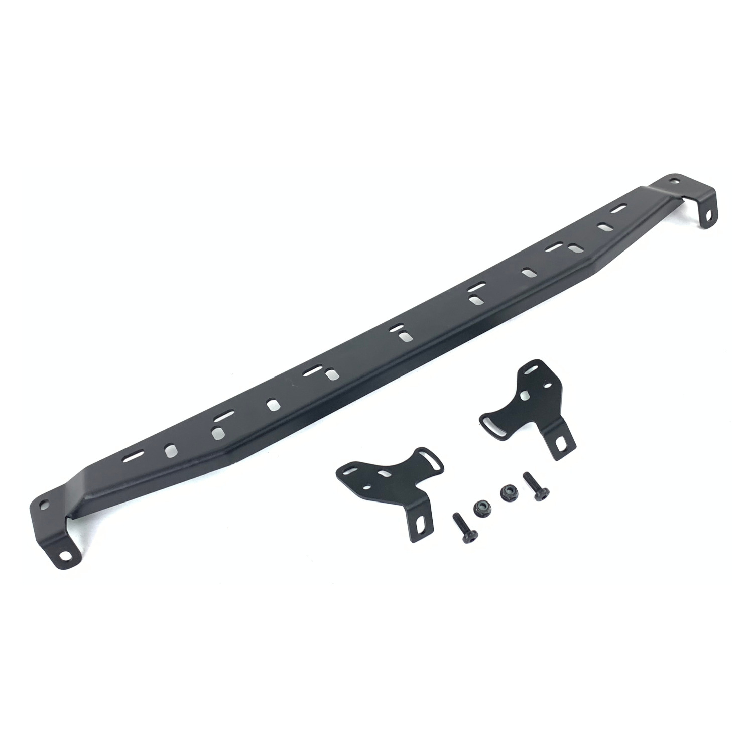 GOR10420_3-JZBB Bronco Steel Front Bumper Light Bridge Grimm Offroad - Image 1