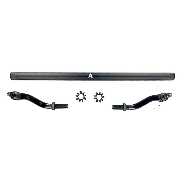 KIT121-JJSP Apex Chassis Heavy Duty 2.5 Ton Tie Rod Assembly in Black Anodized Aluminum Fits 19-22 Jeep Gladiator JT 18-22 Jeep Wrangler JL/JLU Rubicon Mohave Sahara Sport - الصورة 1