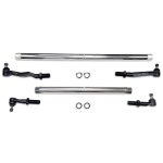 Heavy Duty ProLock Polished Aluminum Tie Rod and Drag Link Assembly Fits: 03-13 RAM 2500/3500 Apex Chassis