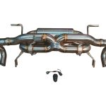 2010-2013 Lamborghini LP 570-4 Superleggera 5.2L Catback T304 Stainless Steel Reuses OEM TIPS Valvetronic Designs