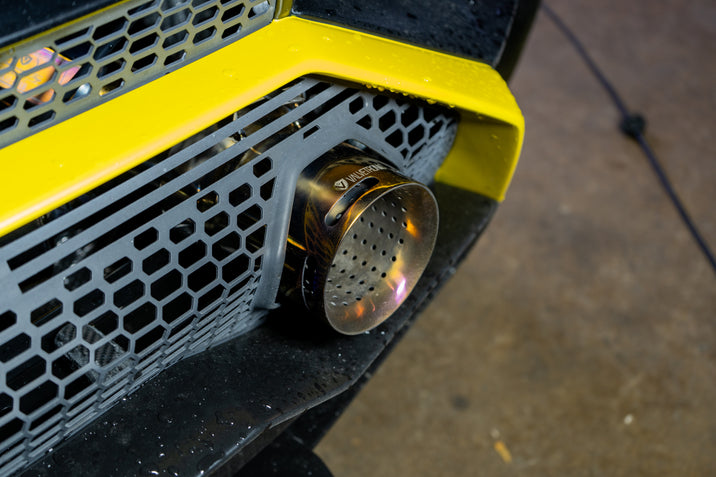 LAM.STO.VSES.TI_4-JZYF 2021-2025 Lamborghini Huracan STO 5.2L Valved Catback Exhaust, Grade 5 Titanium Bespoke OEM Style Valvetronic Tips Valvetronic Designs - الصورة 1