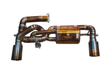 2021-2025 Lotus Emira 2.0,3.5L, Catback Grade 5 Titanium Titanium 3.5 Inch Outlet Tips Valvetronic Designs