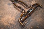 2018-2025 Mercedes AMG GLC 63 4.0L, Catback Grade 5 Titanium Bespoke Titanium OEM Style Valvetronic Designs - Image 4