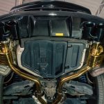 2010-2014 Mercedes W204 C 63 6.3L, Catback T304 Stainless Steel Finished in Anodized Gold, Bespoke OEM Style Valvetronic Tips Valvetronic Designs