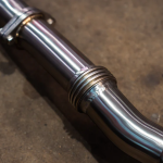 2023-2025 Nissan 400Z, 3.0 Catback T304 Stainless Steel, Black 3.5" Outlet Exhaust Tips Valvetronic Designs