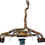 2008-2023 Nissan R35 GTR 3.9L, Catback Grade 5 Titanium Titanium 5.0 Inch Outlet Exhaust Tip Valvetronic Designs