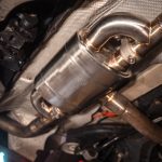 Off Road T Style Universal Muffler Kit Single Inlet Dual Outlet 63MM 2.5 Inch Valvetronic Designs