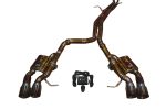 2014-2024 Porsche 95B Macan S,GTS,Turbo, 3.0,3.6L, Catback Grade 5 Titanium Titanium 4.0 Inch Outlet Valvetronic Designs